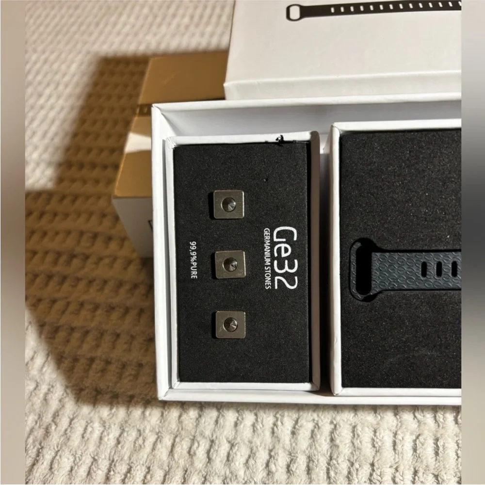 Helo Box wellness band Set with‎ Germanium Stones & 5 bands